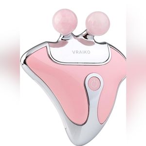 VRAIKO Muscle Relaxation Relieve Fine Lines and Wrinkles (Rose Quartz)